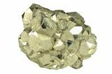 Gleaming Pyrite Crystal Cluster - Peru #291971-1